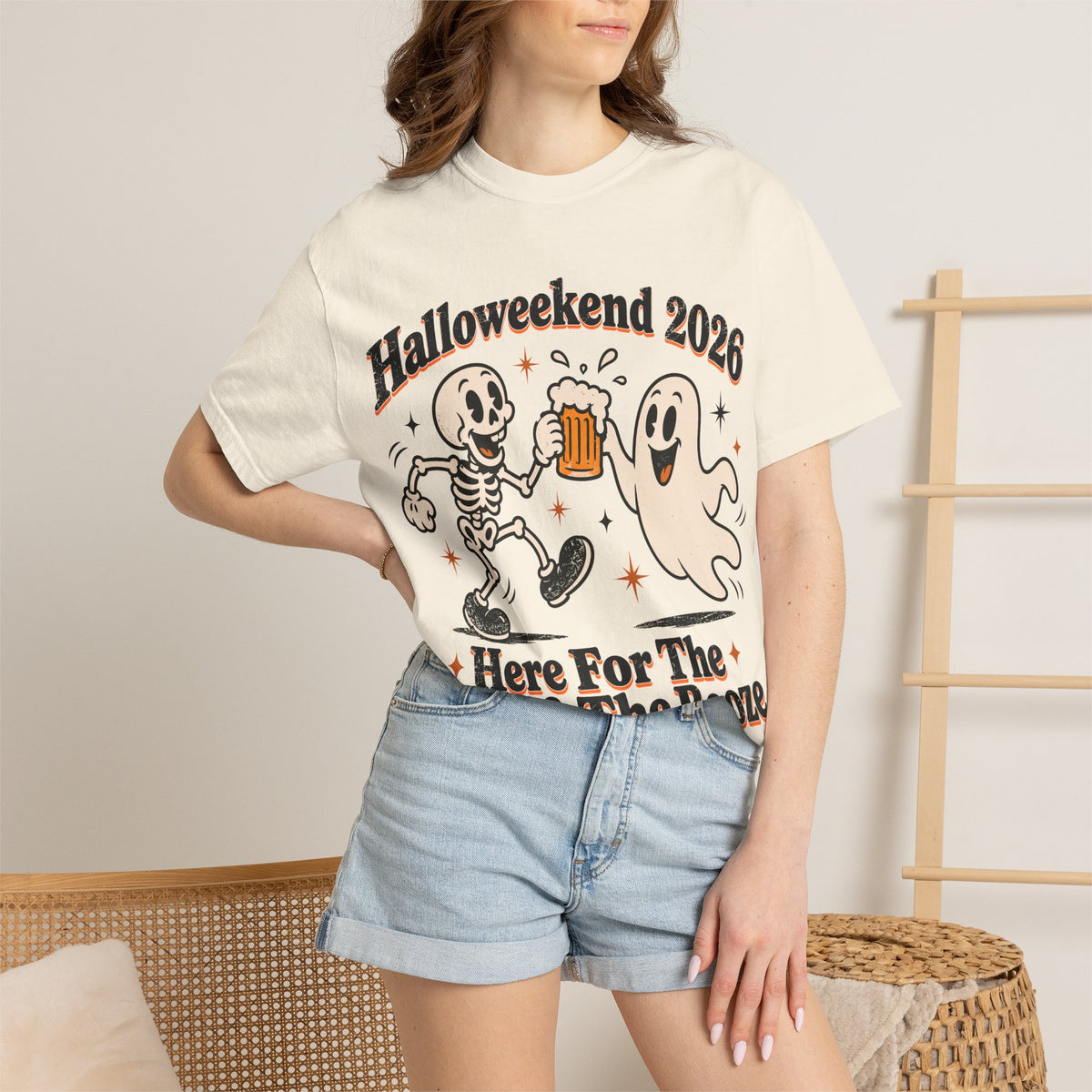 Halloweekend 2026 Boos & Booze Comfort Colors Tee