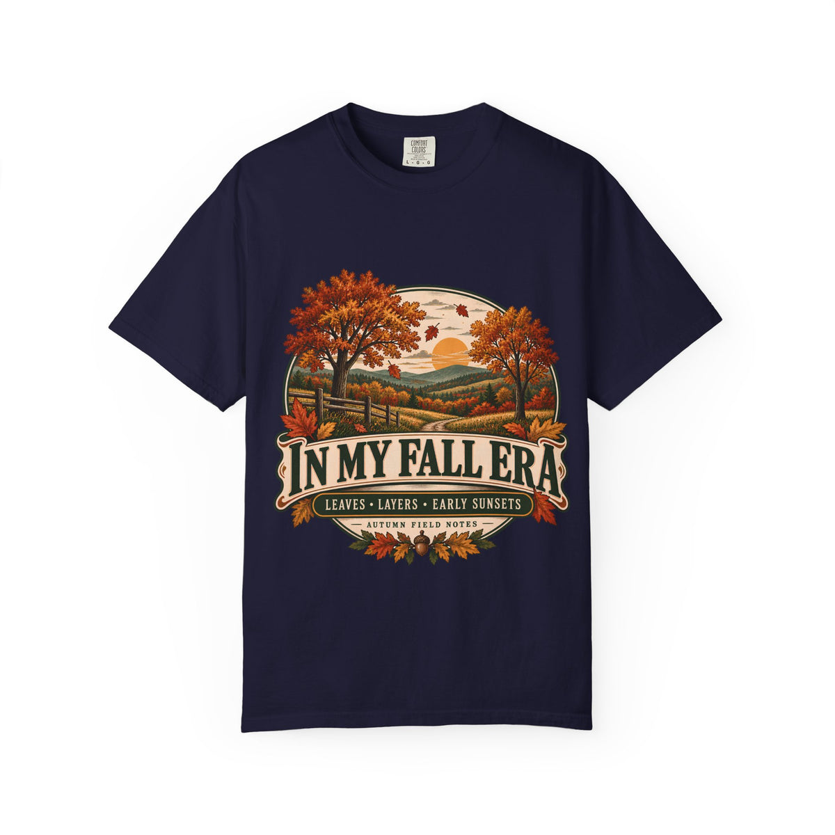 In My Fall Era Autumn Comfort Colors Graphic T-Shirt