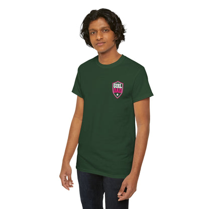 Girl Dad I Raise Strong Girls Graphic Tee