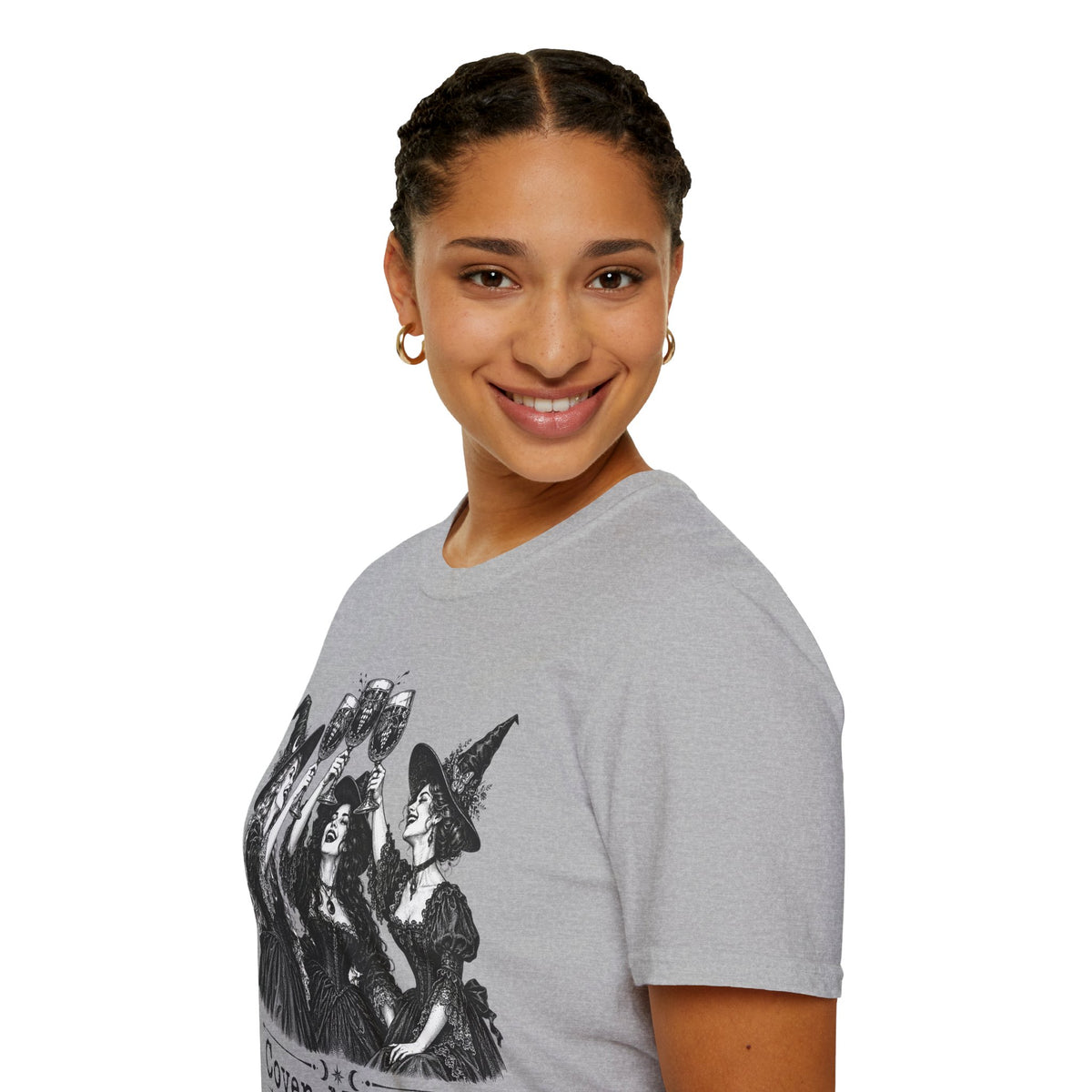 Coven Meeting Witch Wine T-Shirt