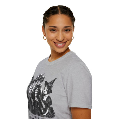 Coven Meeting Witch Wine T-Shirt