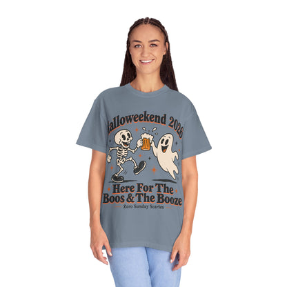 Halloweekend 2026 Boos & Booze Comfort Colors Tee