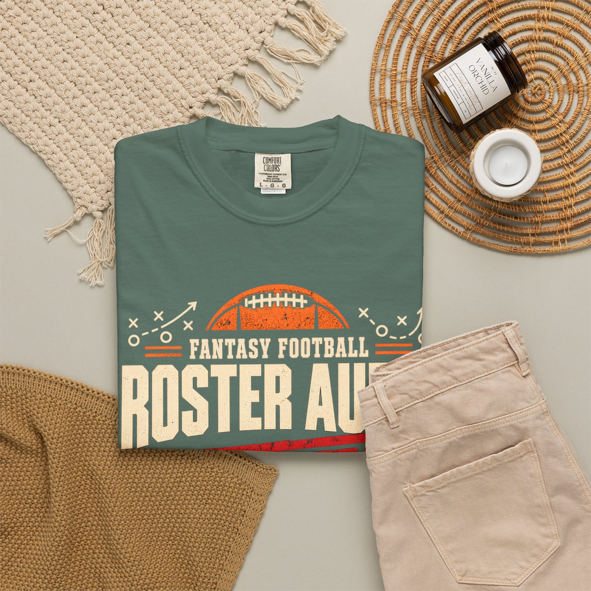 Fantasy Football Roster Audit Failed 2026 Comfort Colors Tee