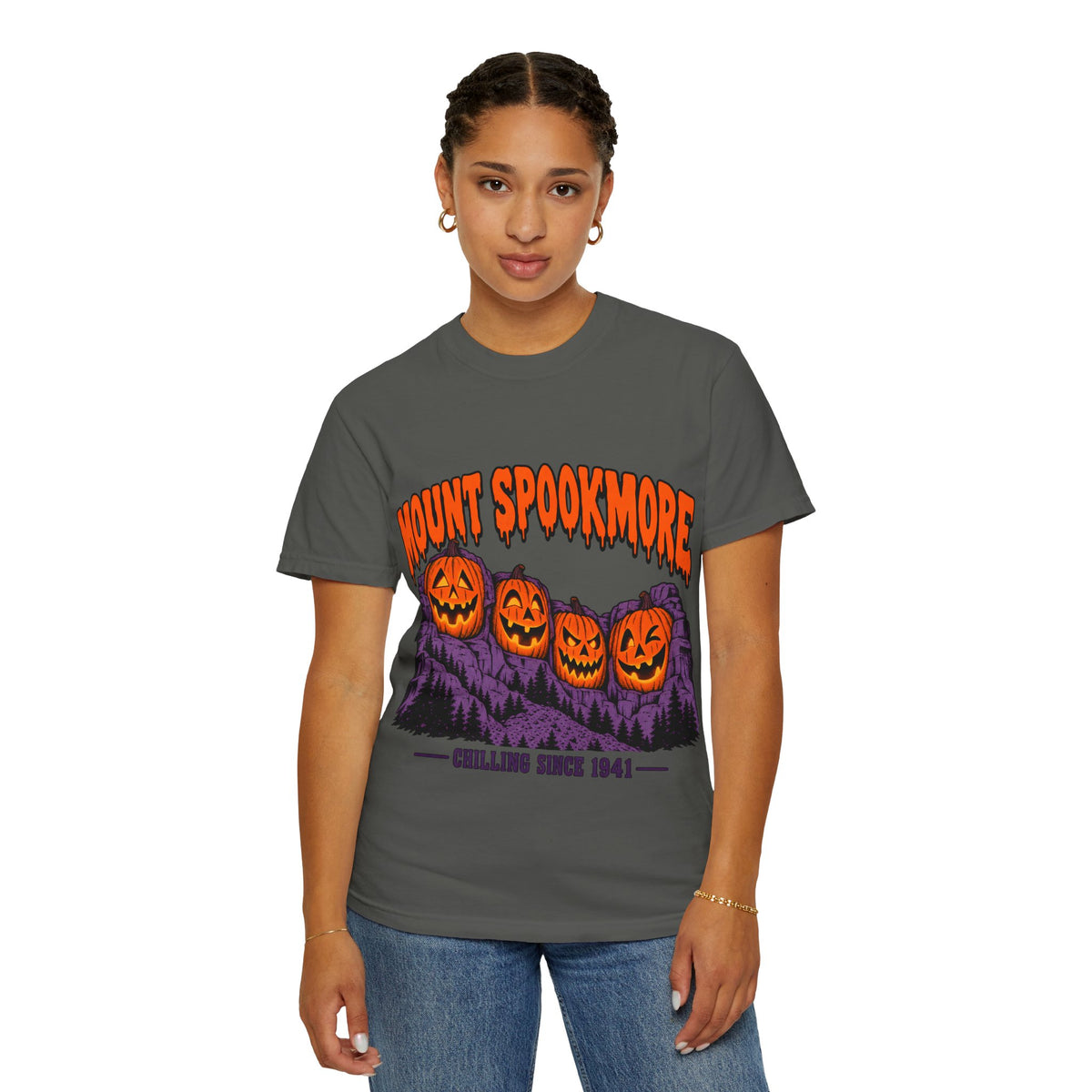 Mount Spookmore Halloween Comfort Colors T-Shirt