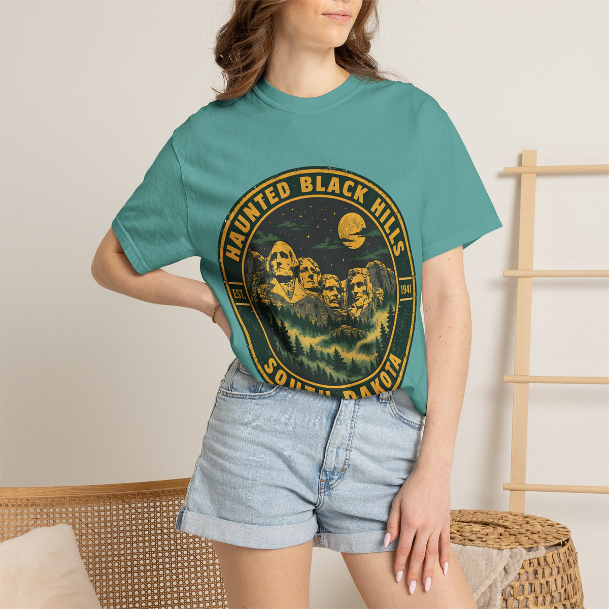 Haunted Black Hills South Dakota Comfort Colors T-Shirt