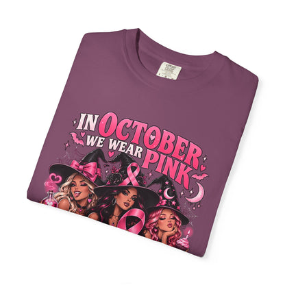 In October We Wear Pink My Coven Fights in Pink Tee