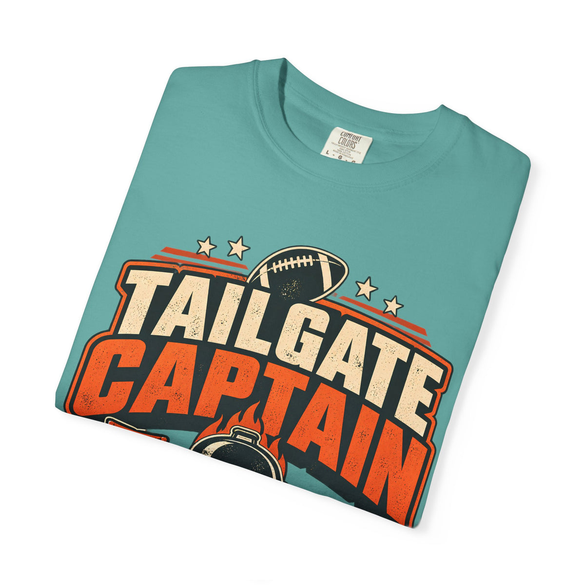 Tailgate Captain Football Game Day Comfort Colors T-Shirt