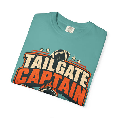 Tailgate Captain Football Game Day Comfort Colors T-Shirt