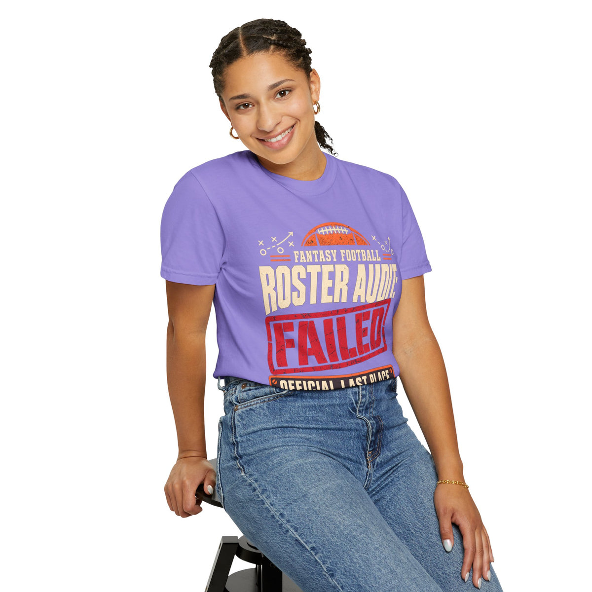 Fantasy Football Roster Audit Failed 2026 Comfort Colors Tee