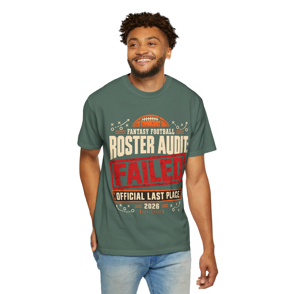 Fantasy Football Roster Audit Failed 2026 Comfort Colors Tee