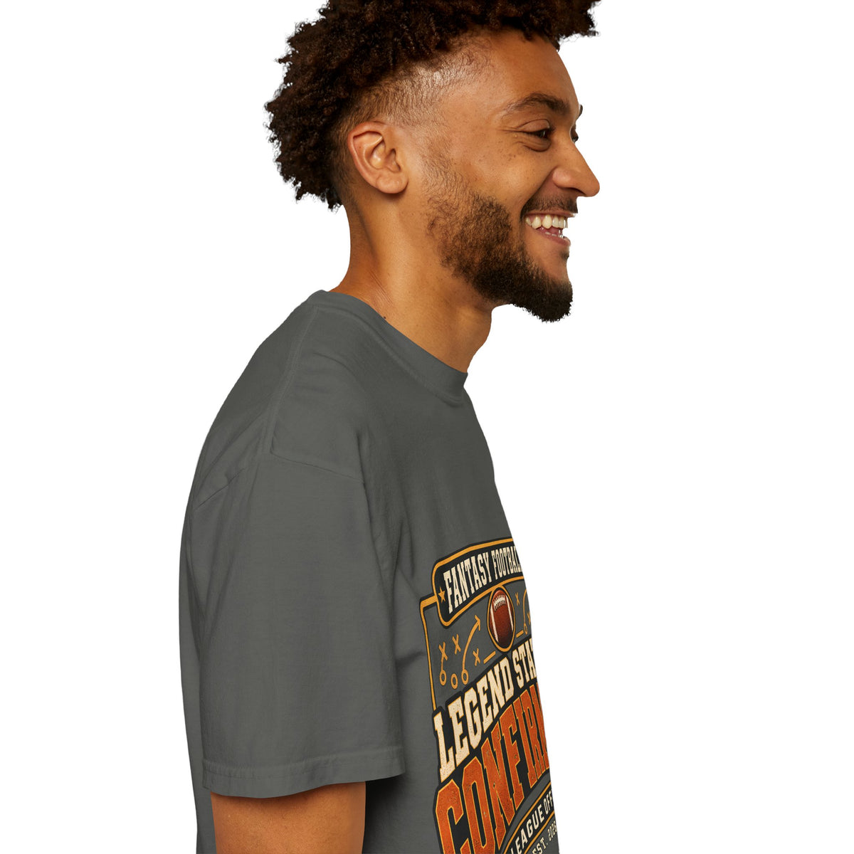 Fantasy Football Legend Status Confirmed Comfort Colors Tee