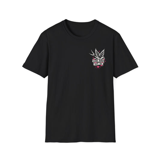 Raising Rebels Girl Dad Biker Graphic Tee
