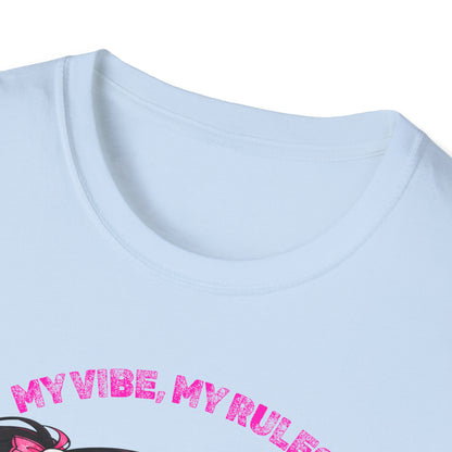 My Vibe, My Rules Anime Chibi Graphic Tee