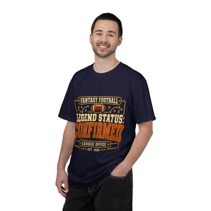 Fantasy Football Legend Status Confirmed Comfort Colors Tee