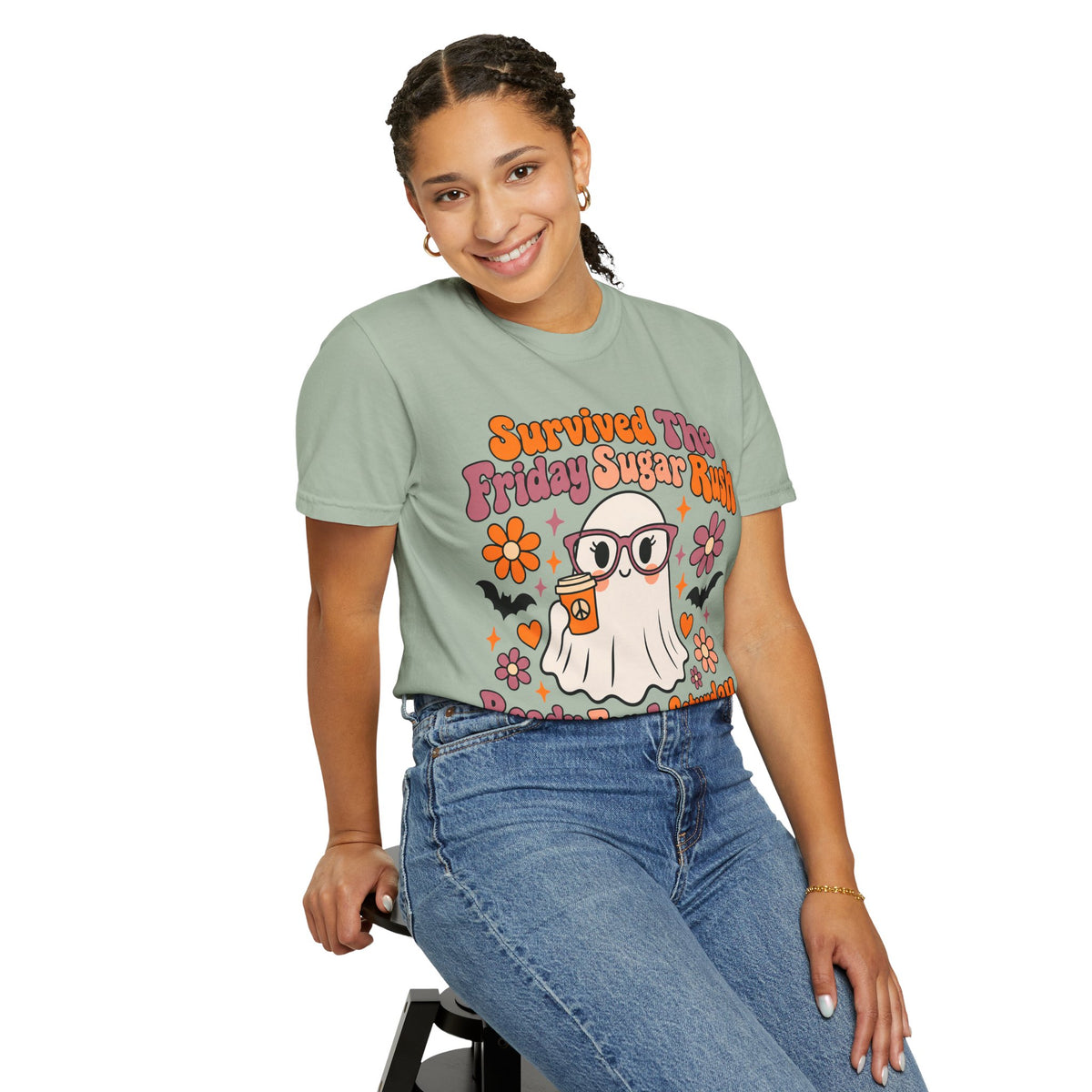 Friday Sugar Rush Halloween 2026 Comfort Colors Tee