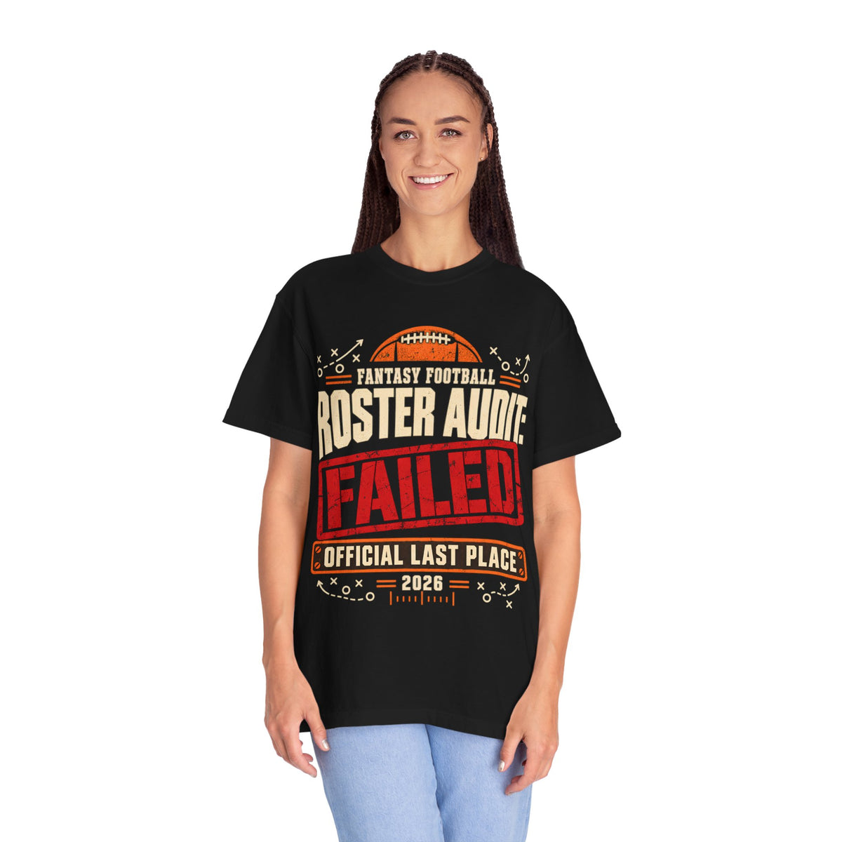 Fantasy Football Roster Audit Failed 2026 Comfort Colors Tee