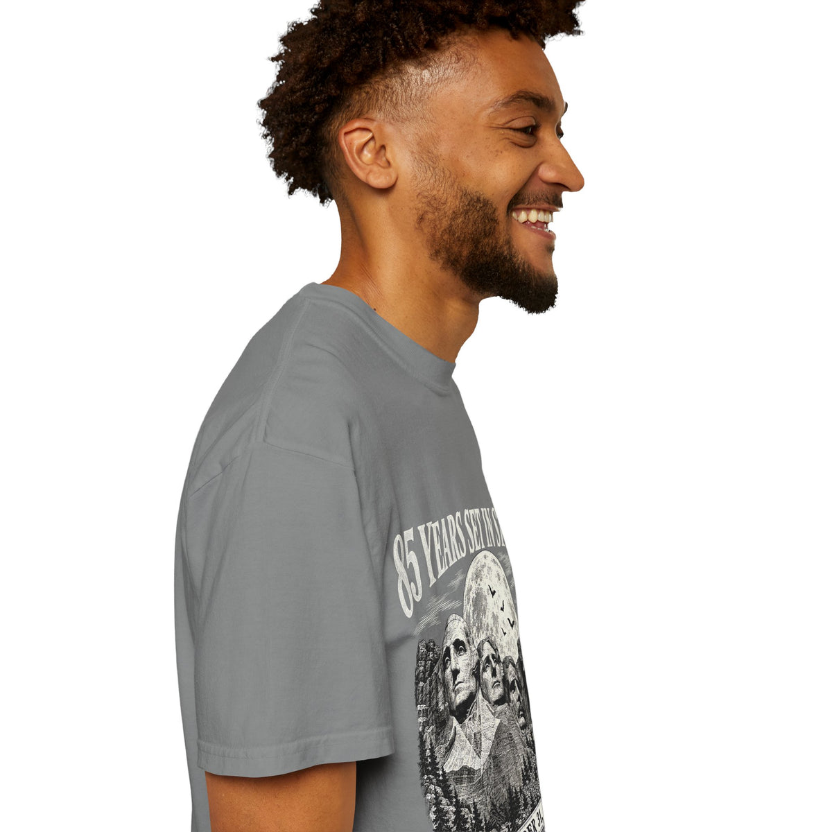 85 Years Set in Stone Mount Rushmore Comfort Colors Tee