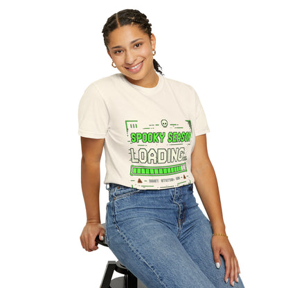 Spooky Season Loading Gamer Halloween Comfort Colors Tee