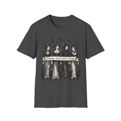 Support Your Local Coven Feminist Witch T-Shirt