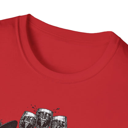 Coven Meeting Witch Wine T-Shirt