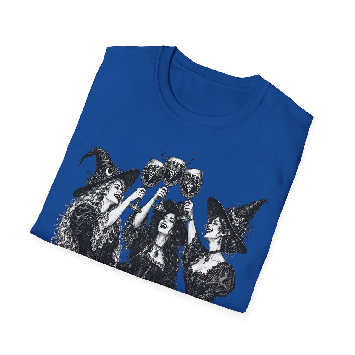 Coven Meeting Witch Wine T-Shirt
