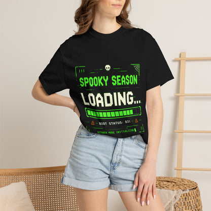Spooky Season Loading Gamer Halloween Comfort Colors Tee