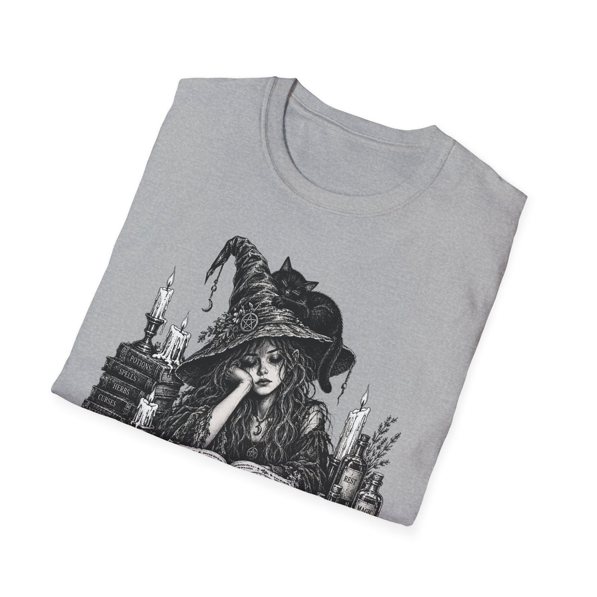 Wicked Wise & Tired Funny Exhausted Witch Mom T-Shirt