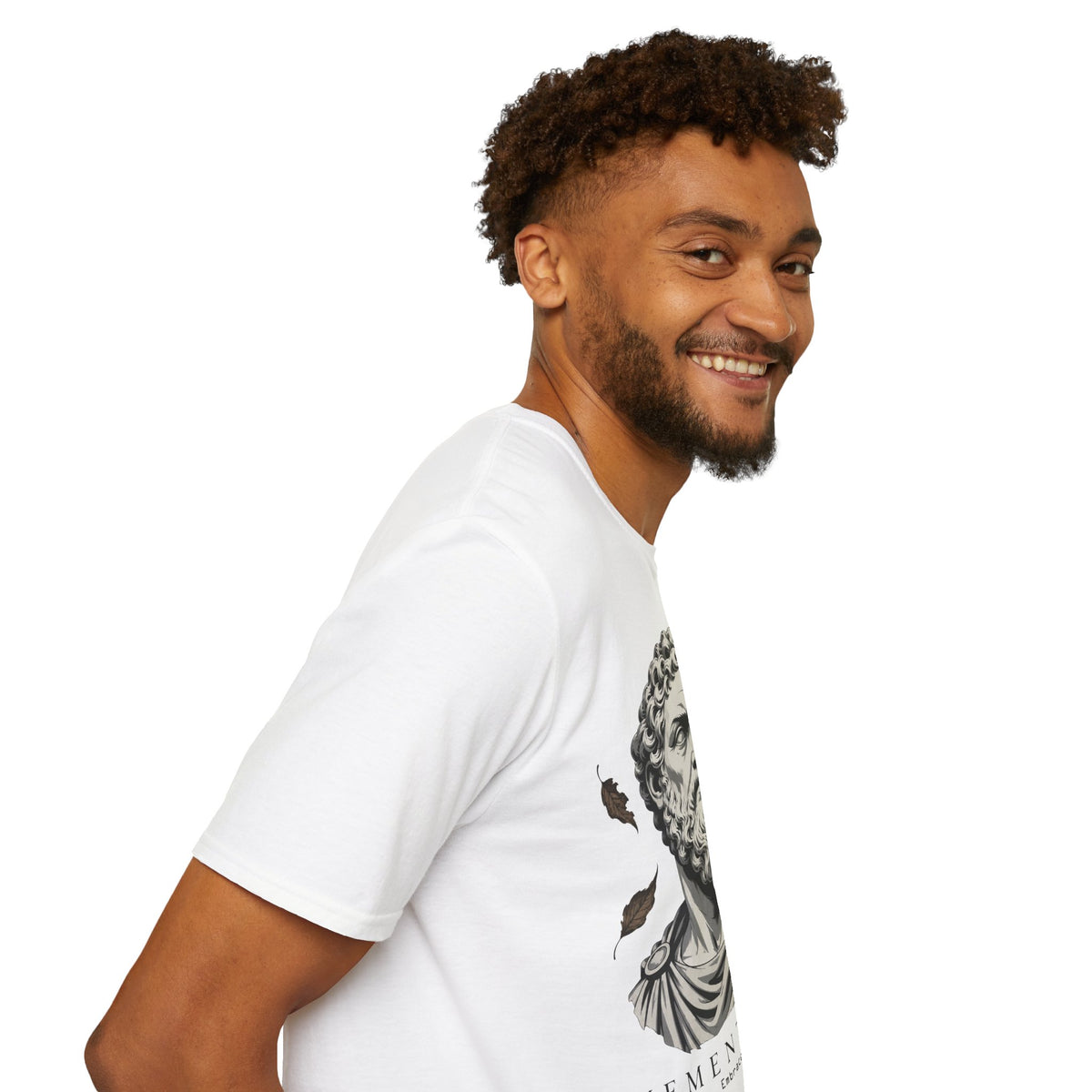 Memento Mori Embrace The Fall Shirt – Stoic Skull Statue Autumn Tee