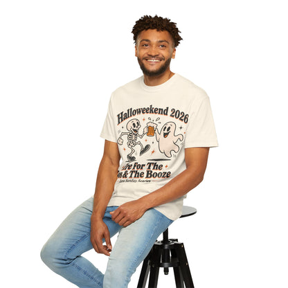 Halloweekend 2026 Boos & Booze Comfort Colors Tee