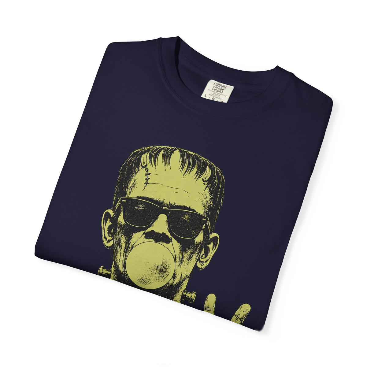 Frankenstein Bubblegum Peace Sign Comfort Colors T-Shirt
