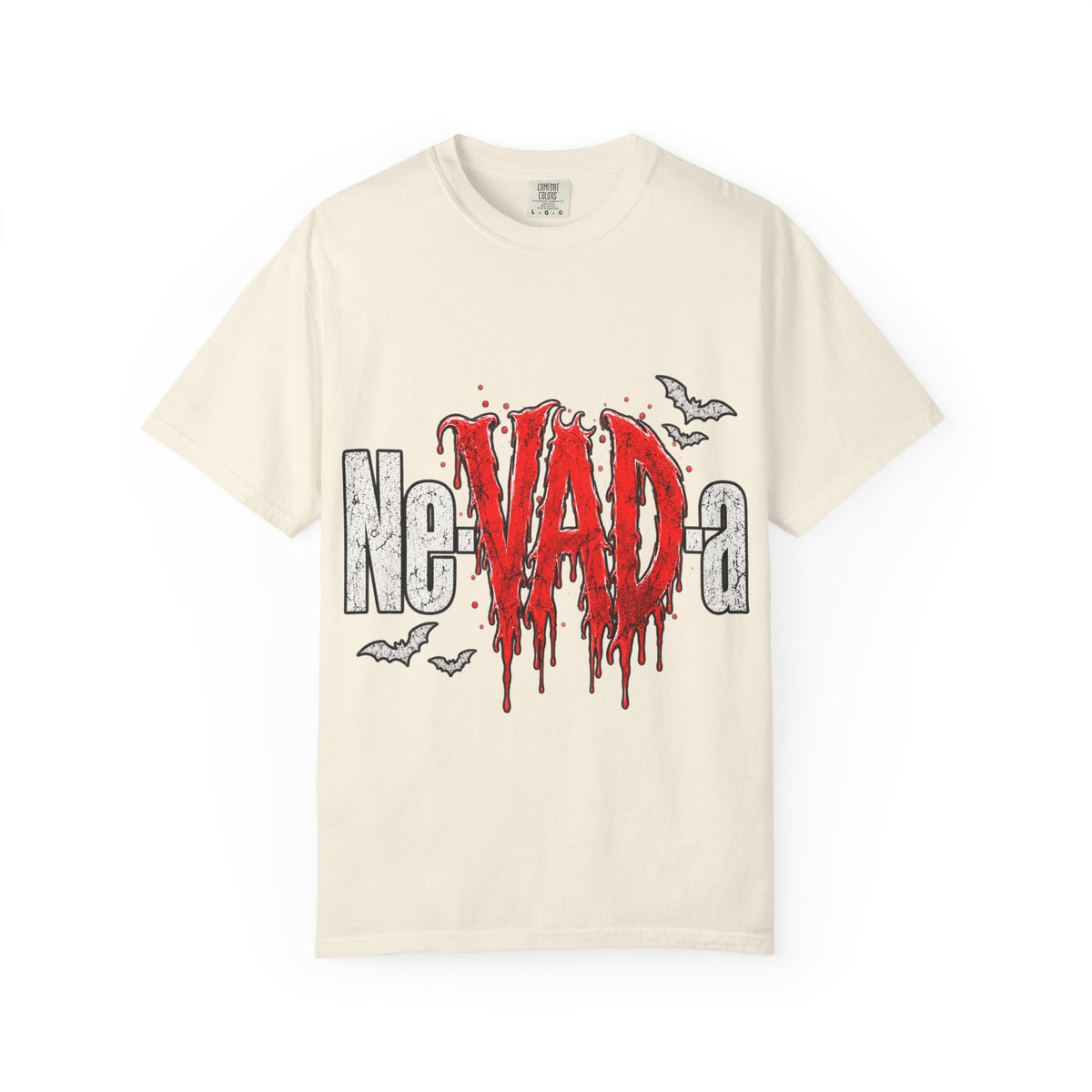 Nevada Horror Drip Halloween Comfort Colors T-Shirt
