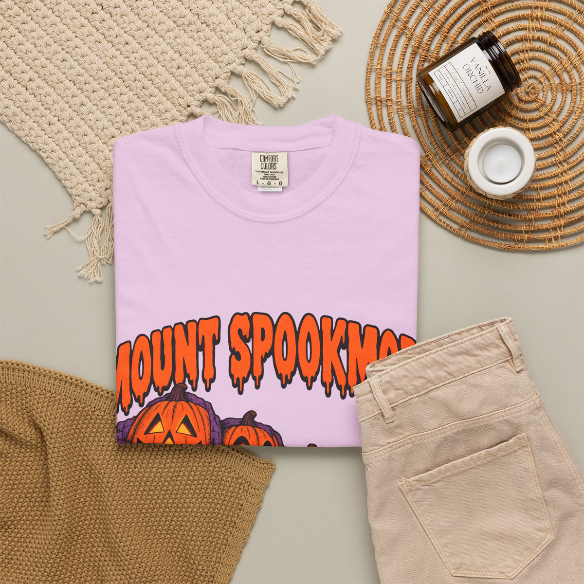 Mount Spookmore Halloween Comfort Colors T-Shirt