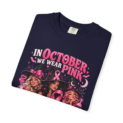 In October We Wear Pink My Coven Fights in Pink Tee