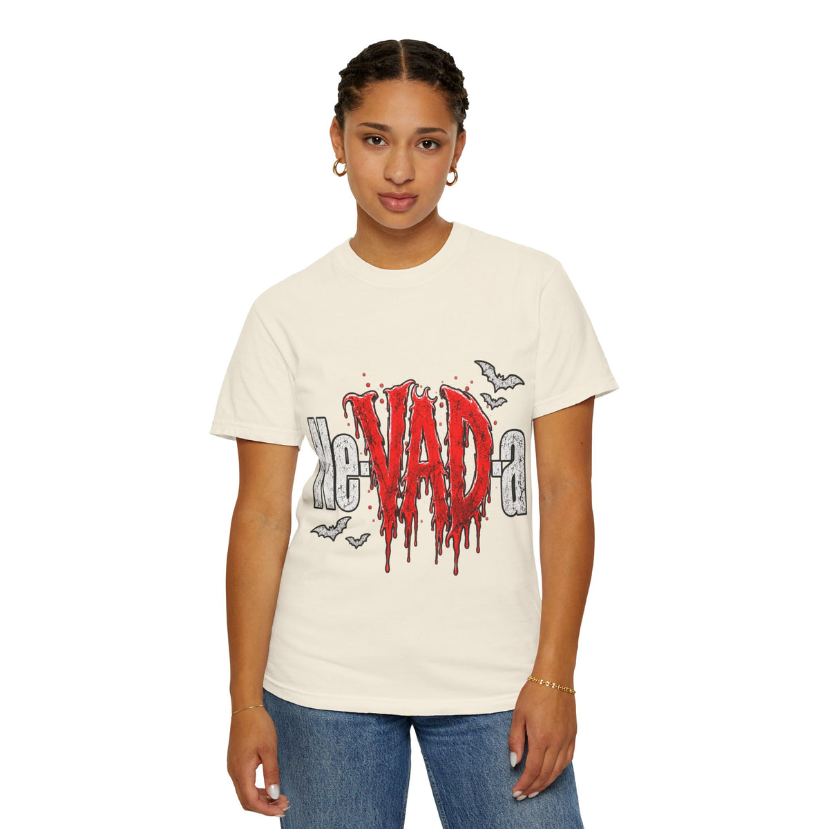 Nevada Horror Drip Halloween Comfort Colors T-Shirt