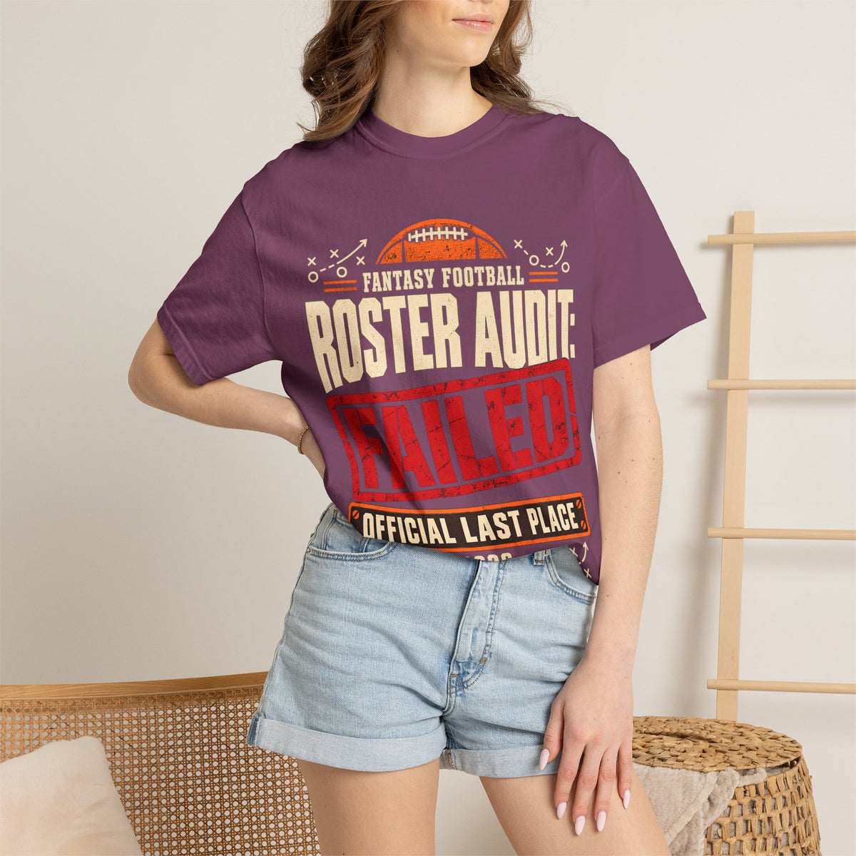 Fantasy Football Roster Audit Failed 2026 Comfort Colors Tee