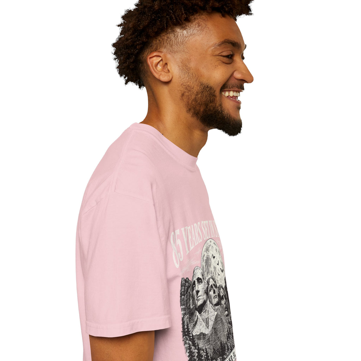 85 Years Set in Stone Mount Rushmore Comfort Colors Tee