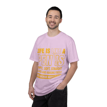 Life Is Like a Penis Adult Humor Comfort Colors T-Shirt
