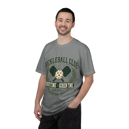 Pickleball Club Court Time Over Screen Time Comfort Colors Tee
