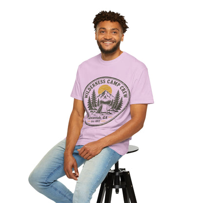 Wilderness Camp Crew Savannah GA Comfort Colors Tee