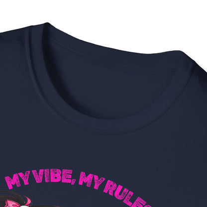 My Vibe, My Rules Anime Chibi Graphic Tee