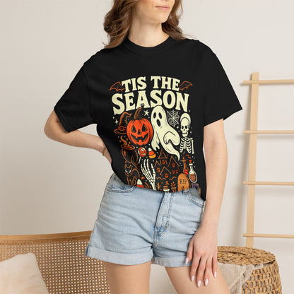 Tis the Season Spooky Halloween Comfort Colors Graphic Tee