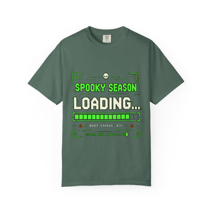 Spooky Season Loading Gamer Halloween Comfort Colors Tee