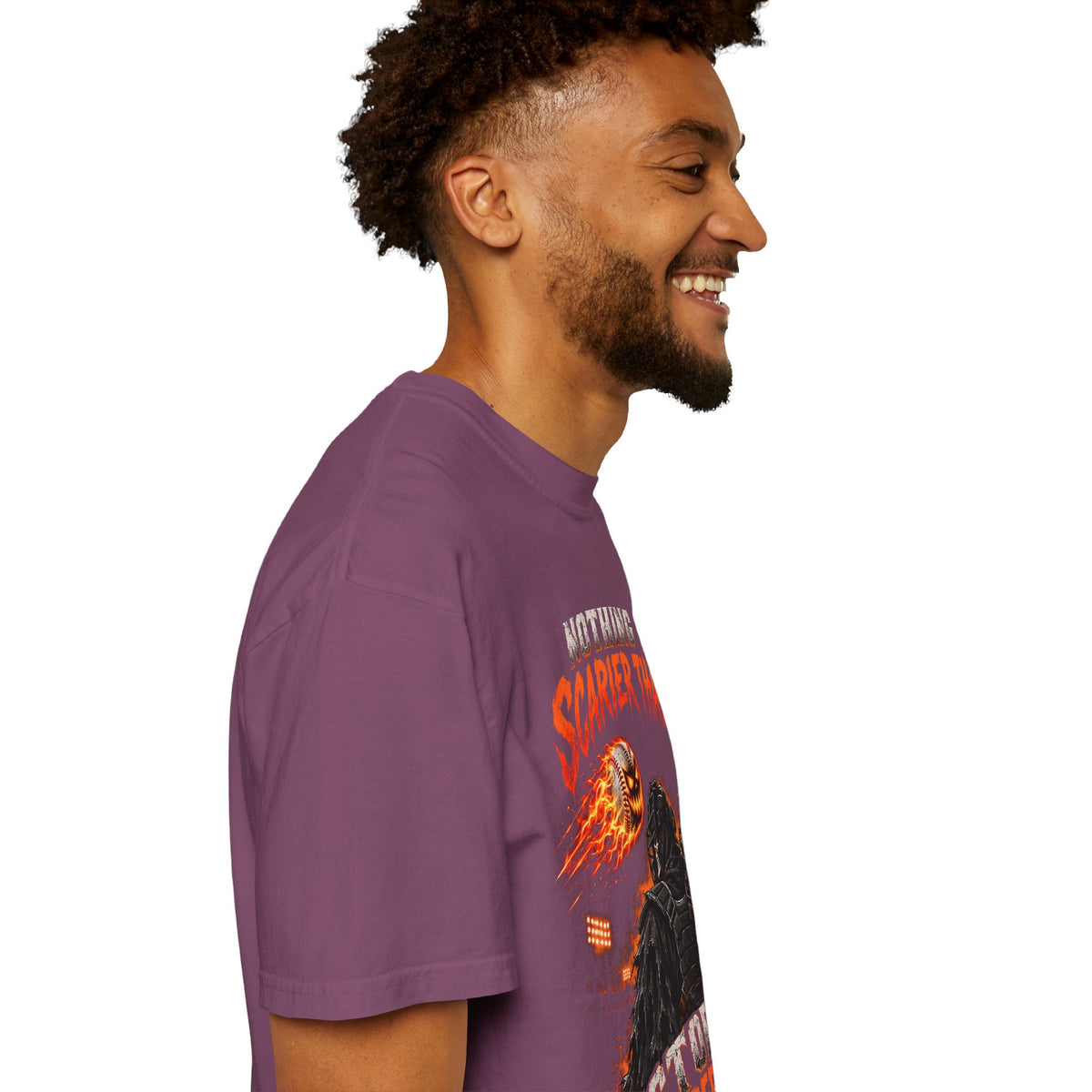October Baseball Halloween Comfort Colors Graphic T-Shirt