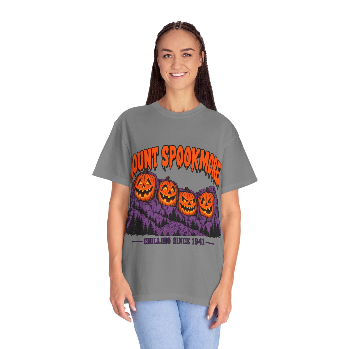 Mount Spookmore Halloween Comfort Colors T-Shirt