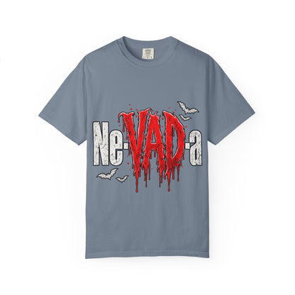 Nevada Horror Drip Halloween Comfort Colors T-Shirt