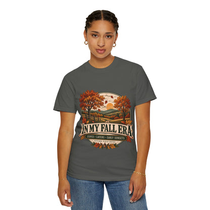 In My Fall Era Autumn Comfort Colors Graphic T-Shirt