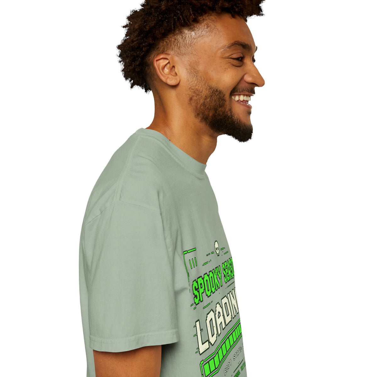 Spooky Season Loading Gamer Halloween Comfort Colors Tee