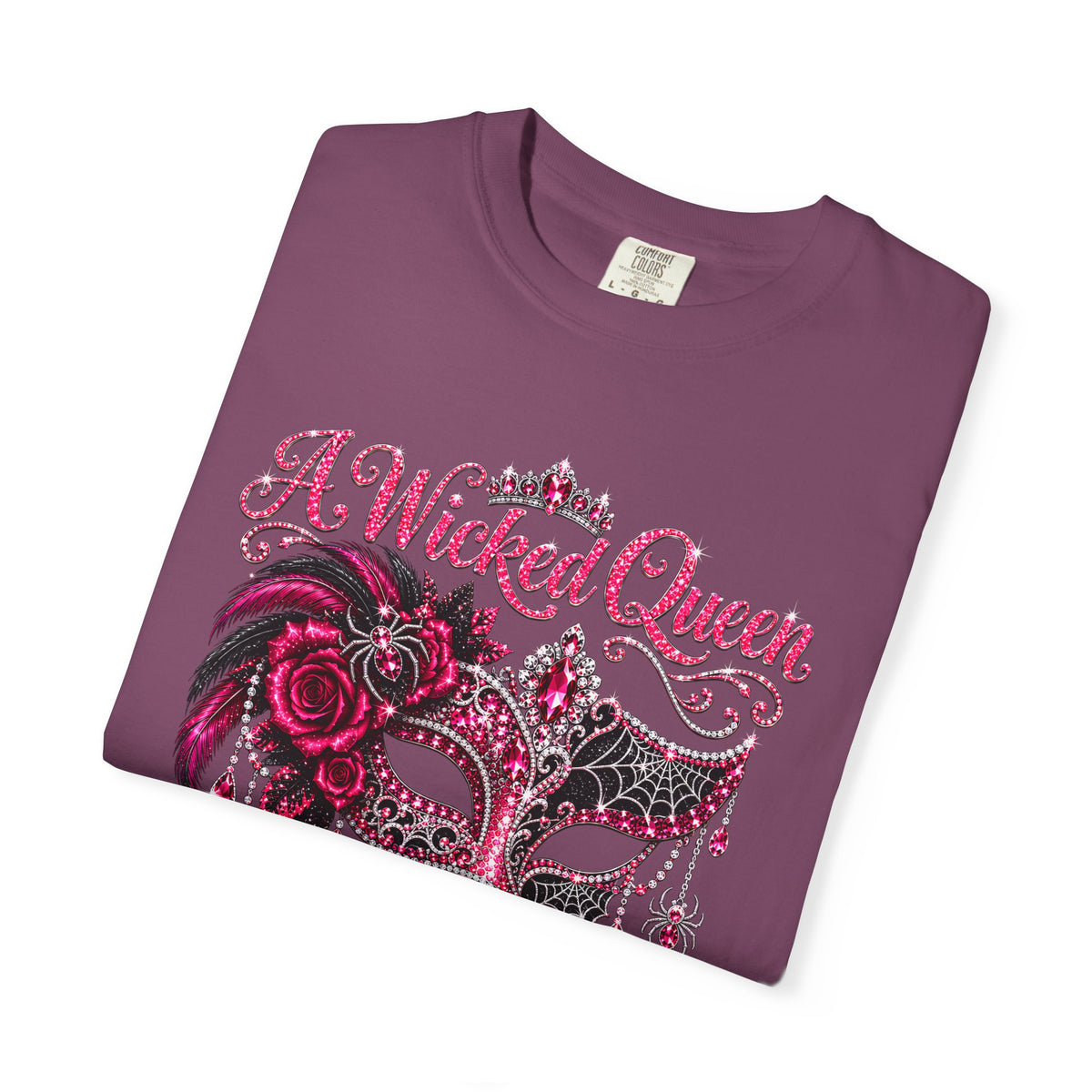 Personalized Wicked Queen October Birthday Comfort Colors Tee
