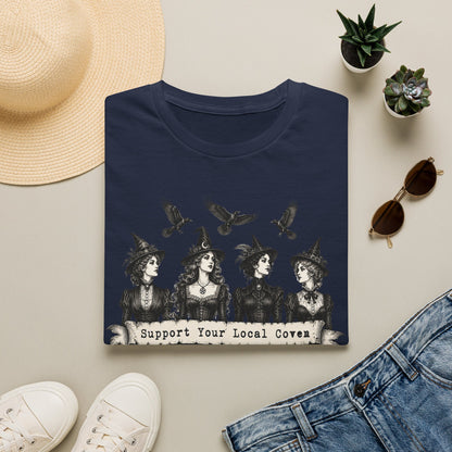 Support Your Local Coven Feminist Witch T-Shirt