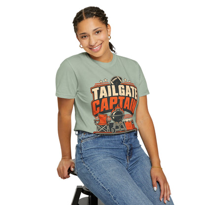 Tailgate Captain Football Game Day Comfort Colors T-Shirt